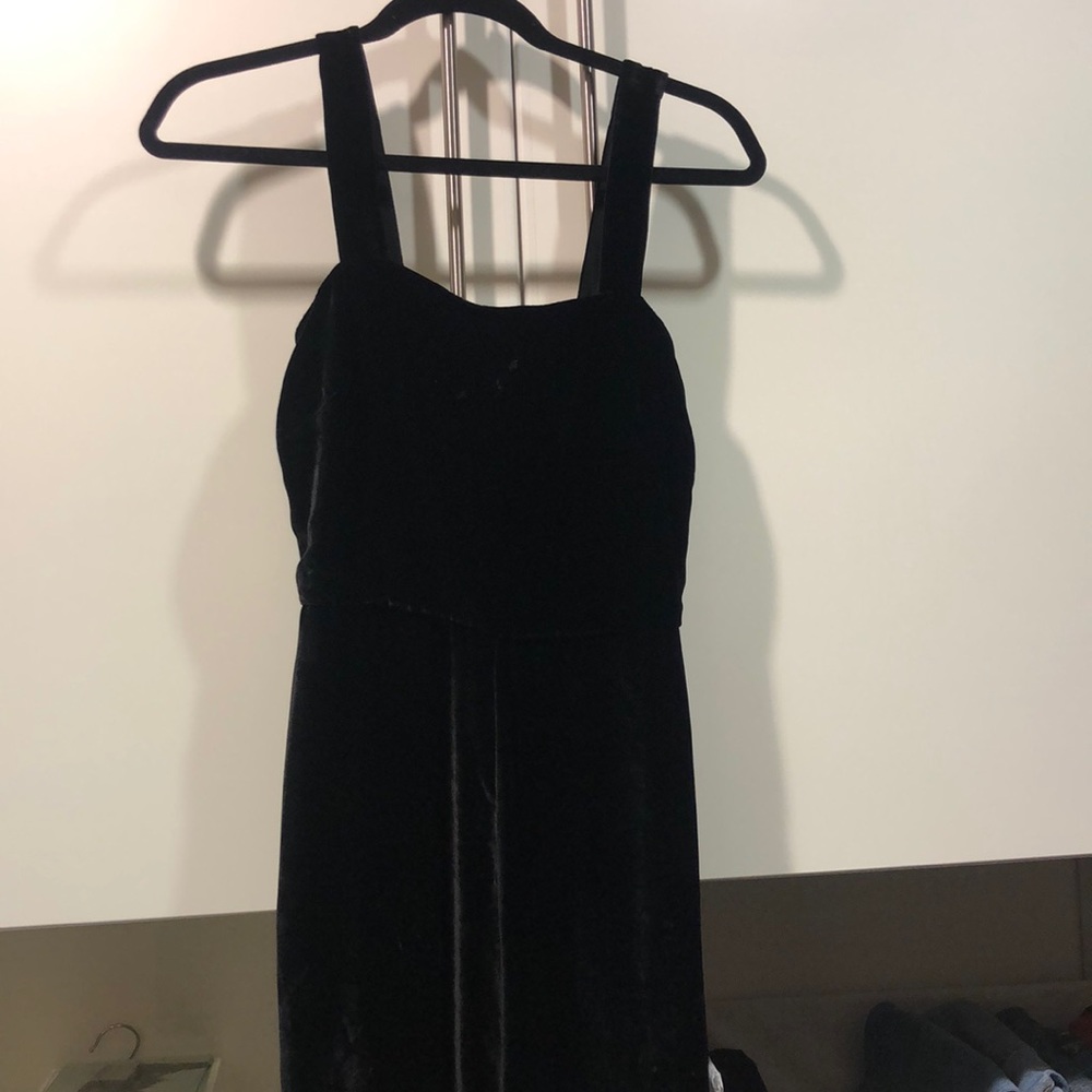 Madewell suede romper